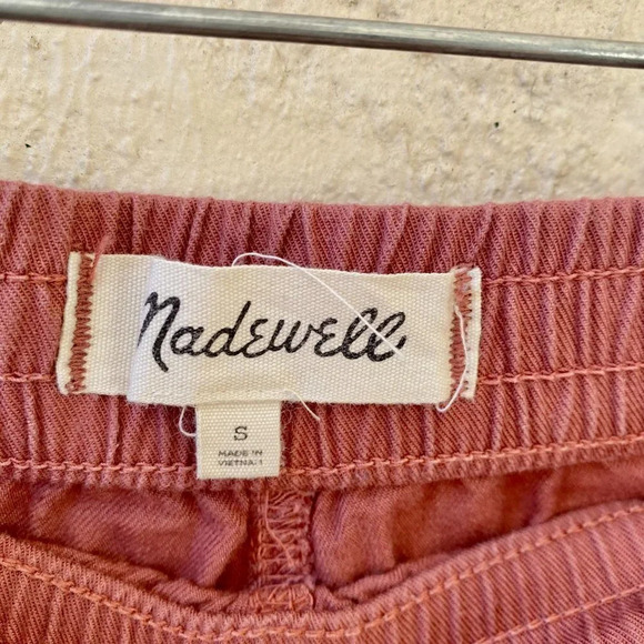 Madewell Viscose Autumn Berry Shorts Size Small - Picture 7 of 7